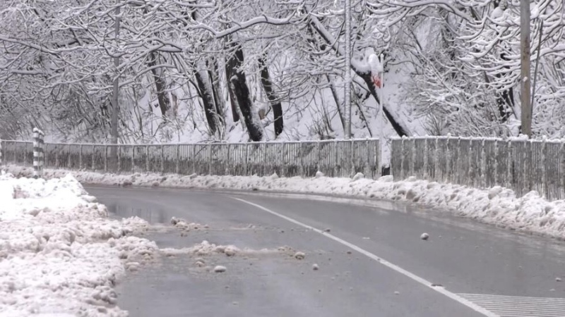 Сняг на проходите „Превала“ и „Пампорово“
