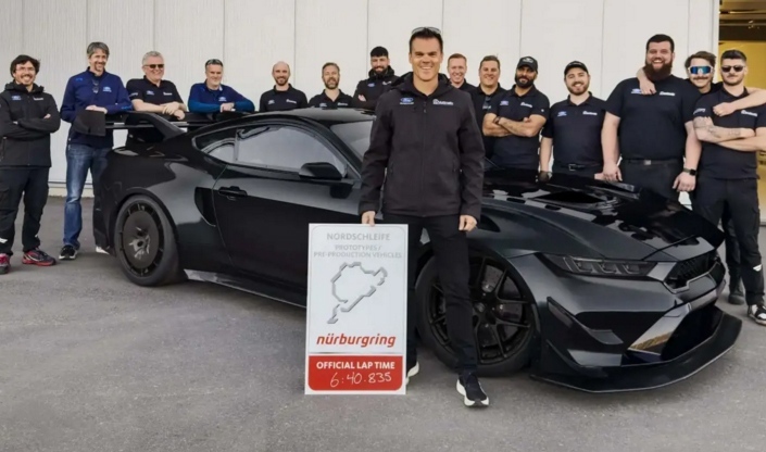 Ford си върна рекорда на „Ринга“ с Mustang GTD