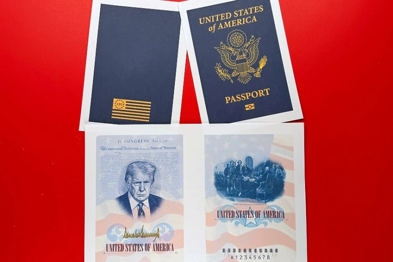 САЩ ще издадат юбилейни паспорти с лика на Тръмп