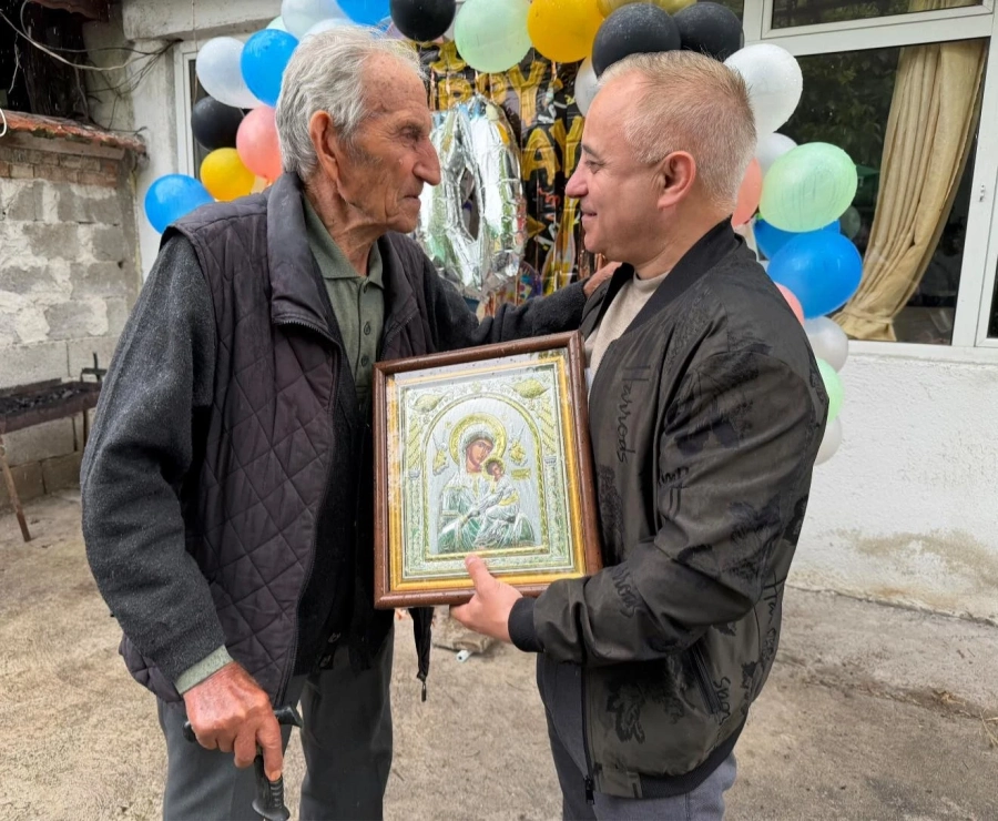 Век живот! Столетник от Дамяница отпразнува 100-ия си рожден ден