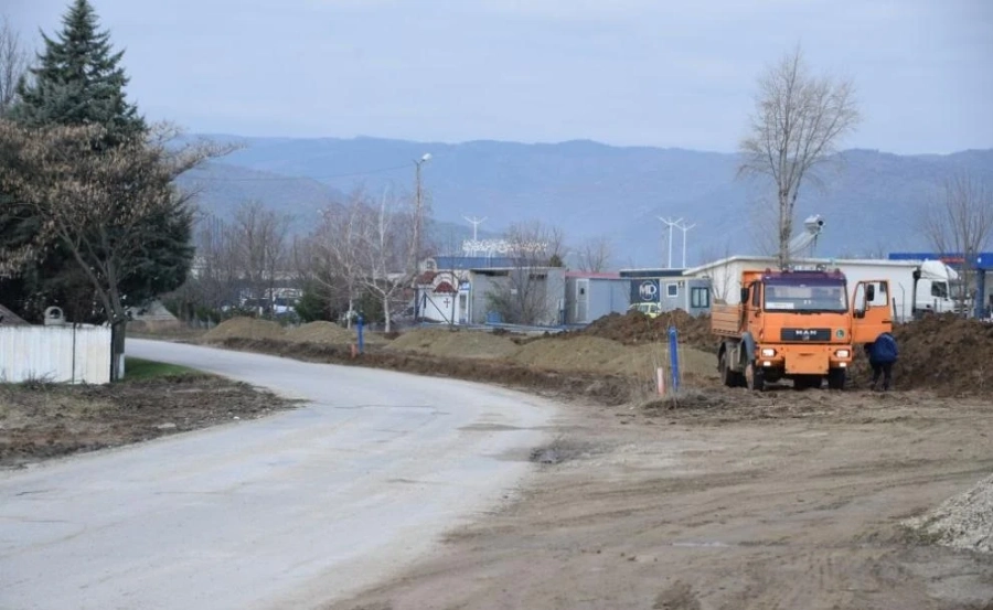 Временна организация на движението в централната част на Сандански