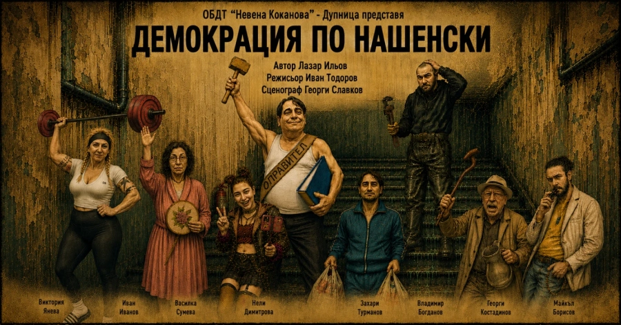 Премиера в Дупница! „Демокрация по нашенски“ завладява театъра