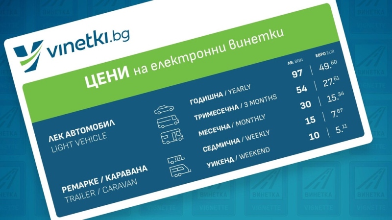 АПИ предупреждава за възможни затруднения при купуването на маршрутни карти и винетки