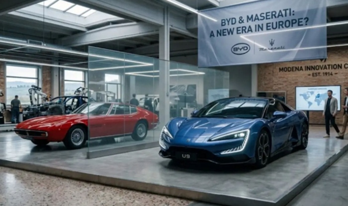 BYD иска да купи Maserati от Stellantis