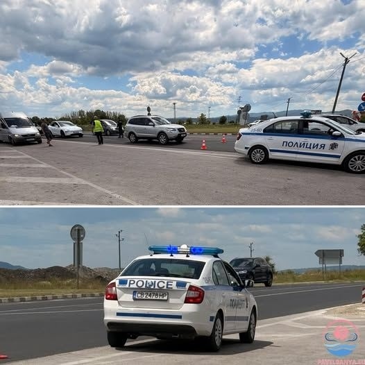 Катастрофа ограничава движението на входа на Калофер