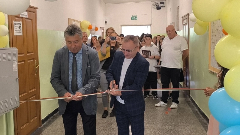 Училище в санданското село Дамяница отвори врата към бъдещето с нов STEM кабинет