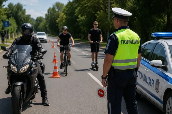 Хванаха неправоспособен тийнейджър с нерегистриран мотор при акция в Кюстендил , взеха му возилото