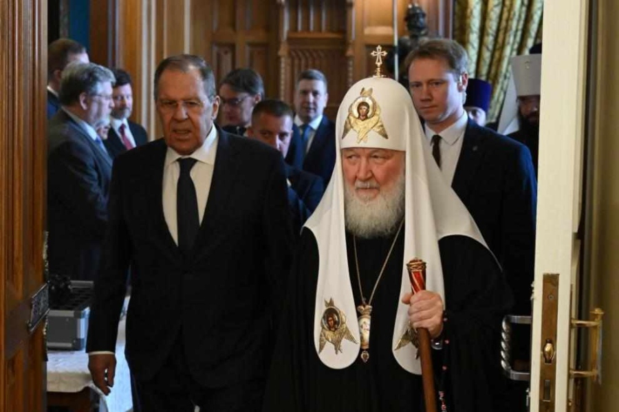 Патриарх Кирил и собственикът на \