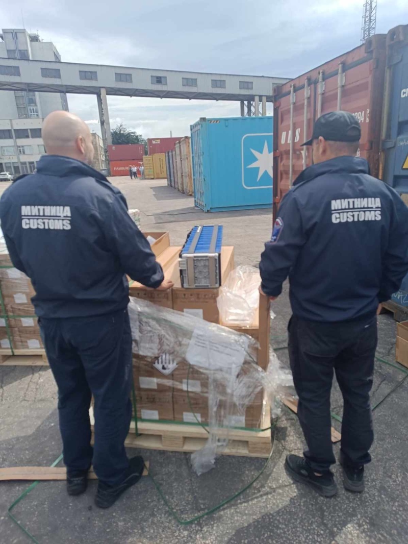 Задържаха стоки за над 2 млн. долара по разследване на Европейската прокуратура