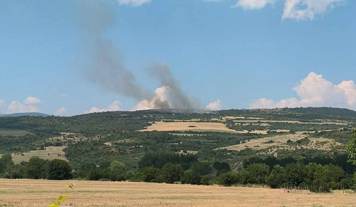 Пожар над Бобошево: четири екипа гасят огъня, локализирани са пожарите в Тишаново и Еремия