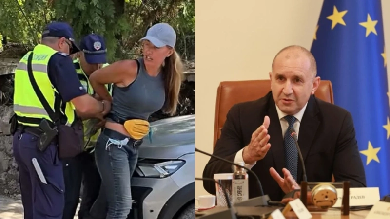 Радев разпореди проверка по случая със задържаната Гергана Петрова в Струмяни, случката не била в негово присъствие