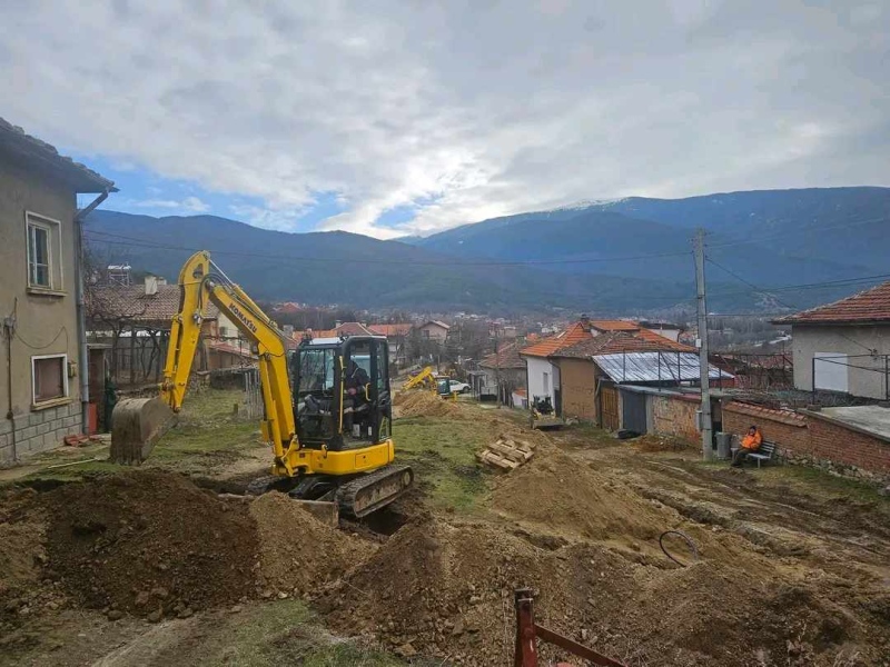 Сапарево с обновена водопроводна мрежа след инвестиция от 800 000 евро