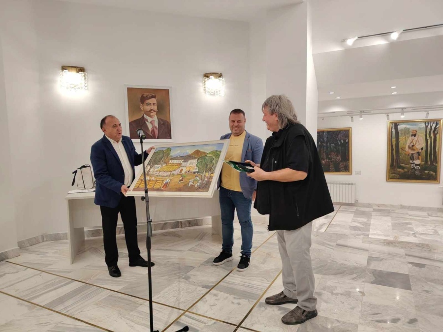 Синът на художника Коста Павлов дари 19 негови картини на Гоце Делчев
