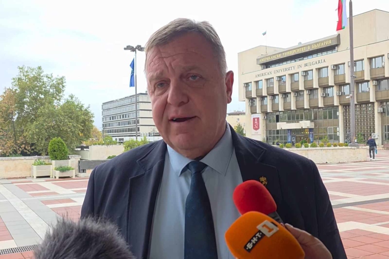 Каракачанов от Благоевград: България да поведе преговори за сигурността в Черно море