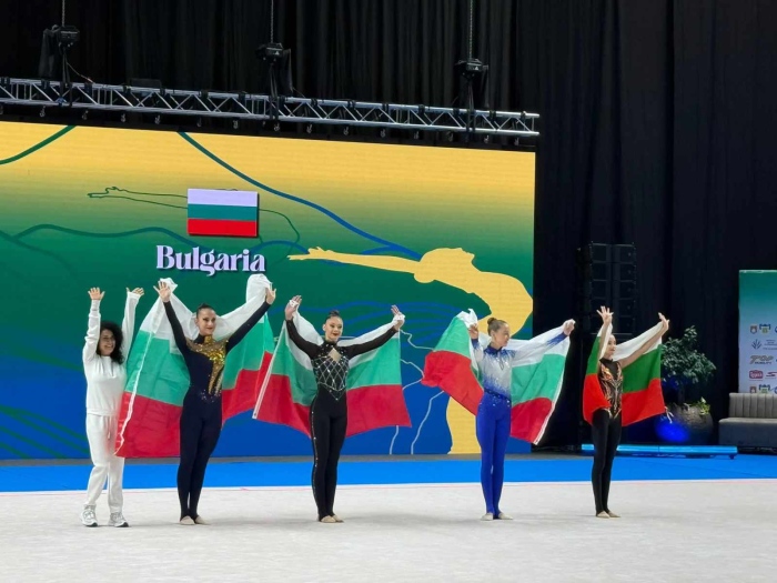 Българките с отличен старт на първенството по естетическа гимнастика