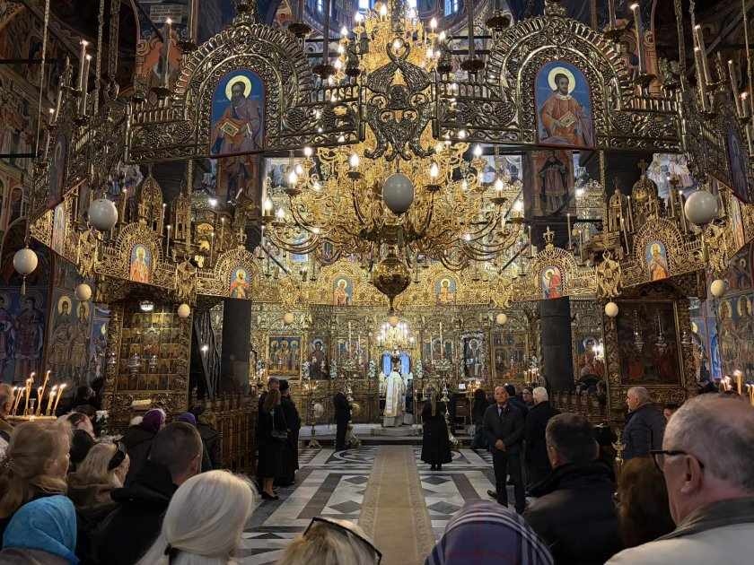 Историческо богослужение в Рилския манастир! Вартоломей и Даниил отслужват обща света литургия