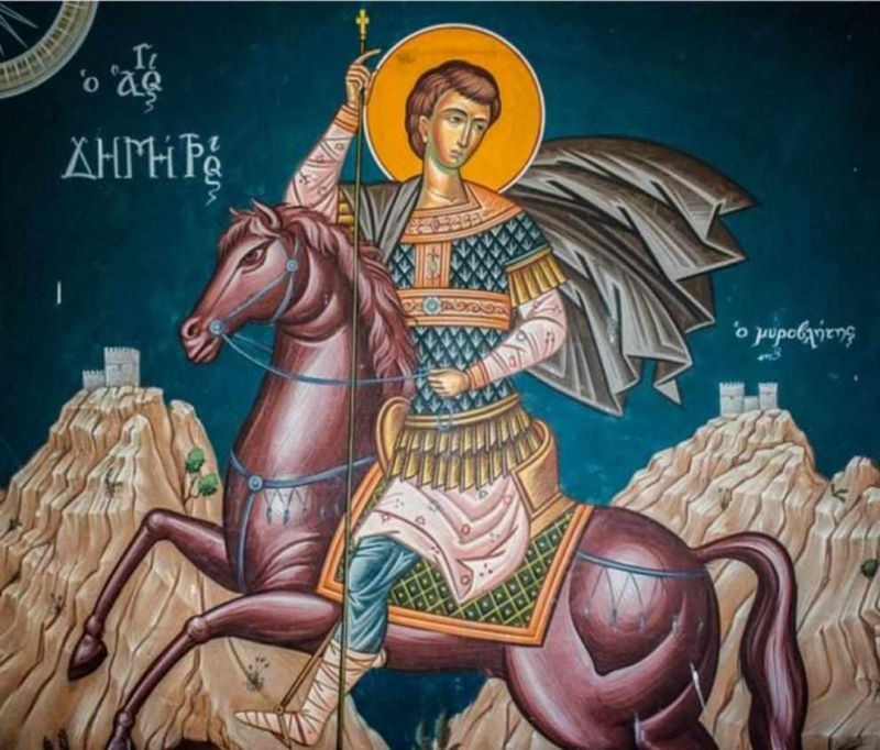 Димитровден е! Небето се отваря, а Свети Димитър носи зимата